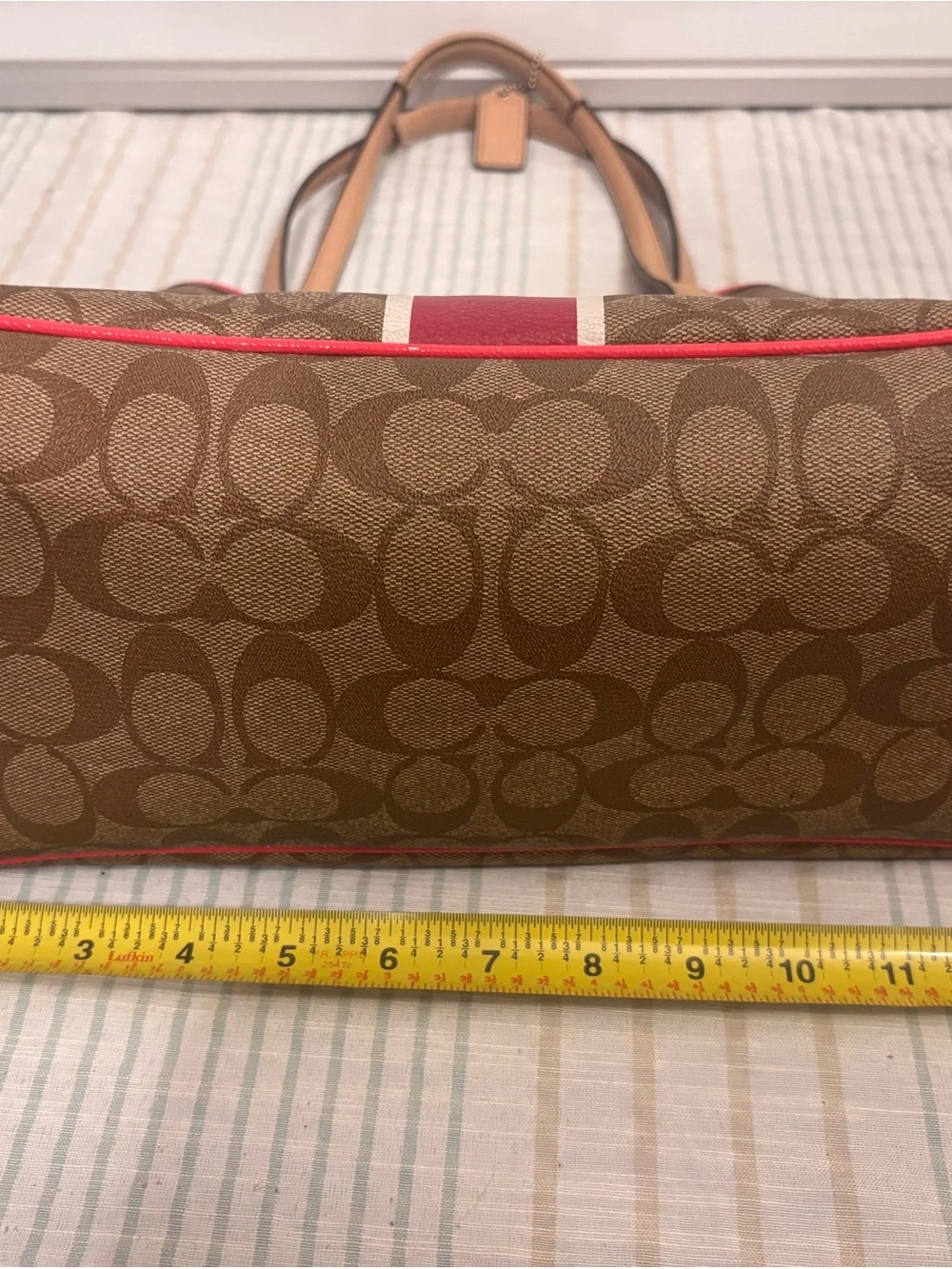 Coach monogram tote